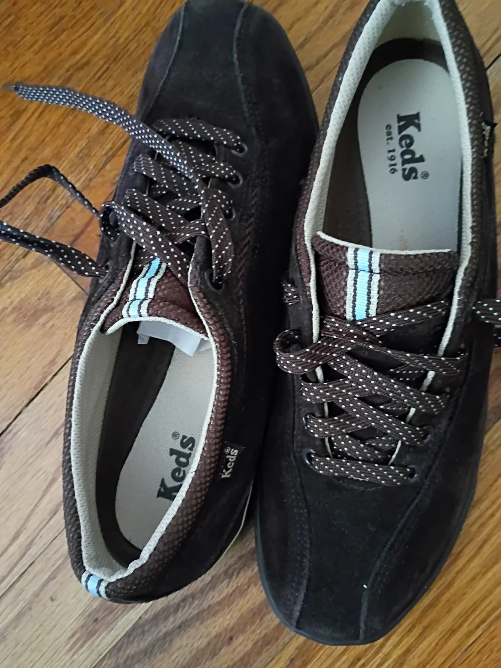 Keds Women's Brown Suede Casual Sneakers Size 8